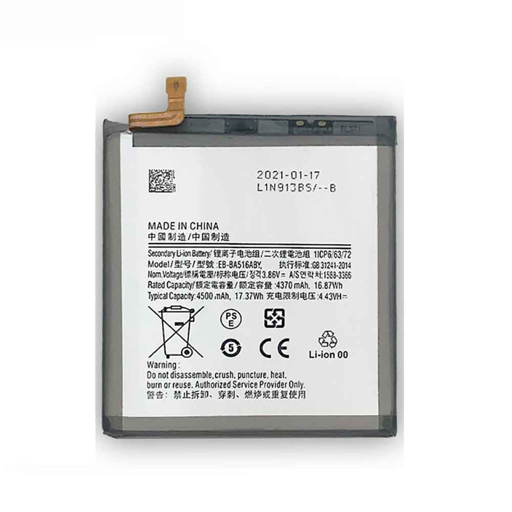 Batería para SAMSUNG EB-BA516ABY